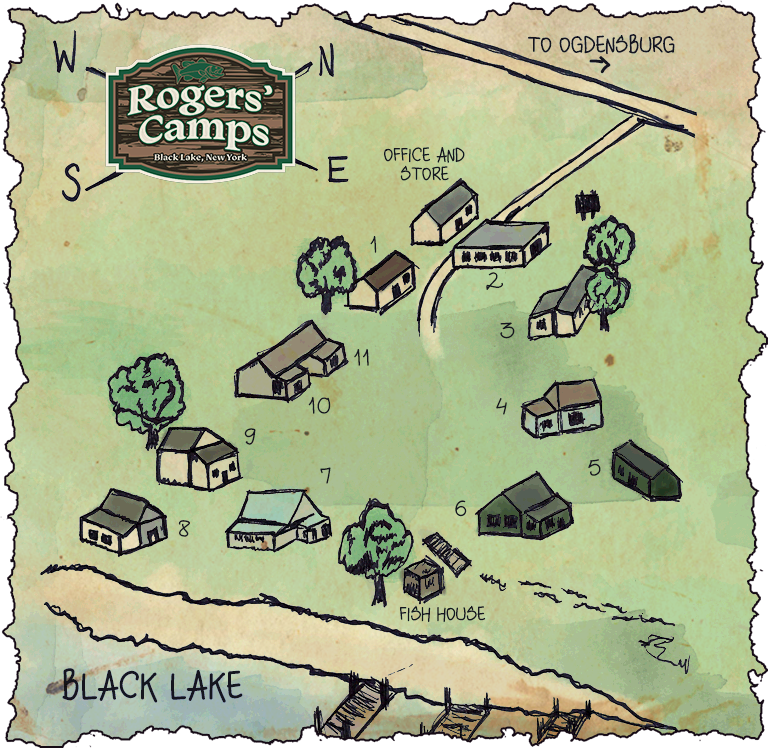 Rogers Camps Black Lake New York Camping Hunting And